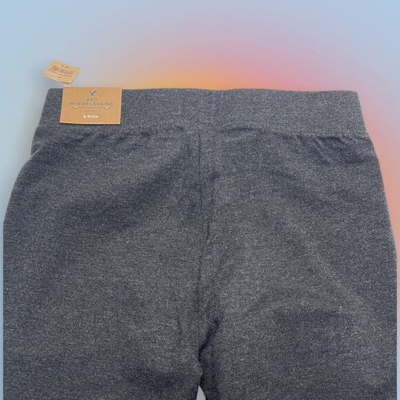 AMERICAN EAGLE Women’s Small Gray Hi-Rise Leggings - Picture 3 of 3